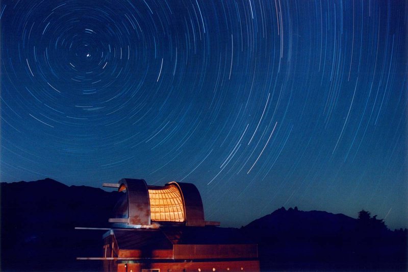 ルナ展望台の星空の写真